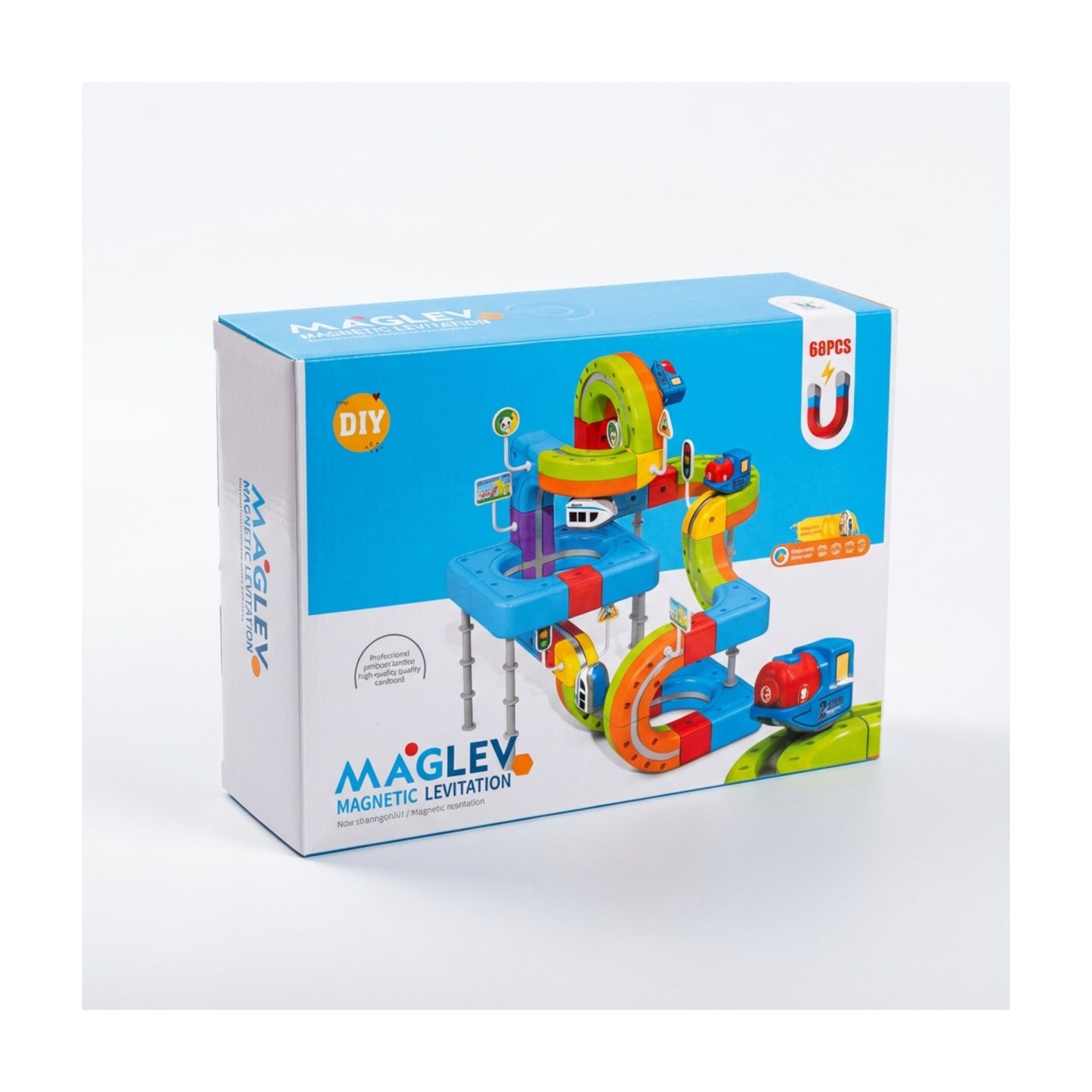 Magnetic Track Train Set