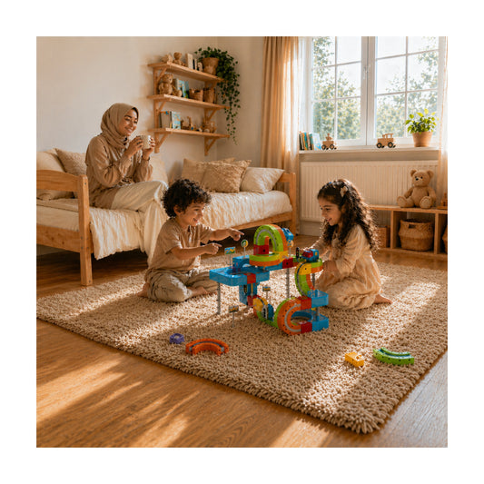Magnetic Track Train Set